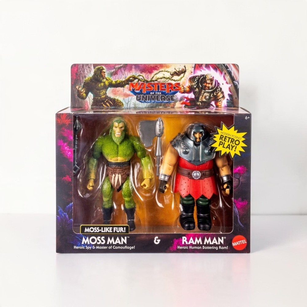 Masters of the Universe Origins MOSs RAM MAN 2026 Movie Action Figure 2-Pack